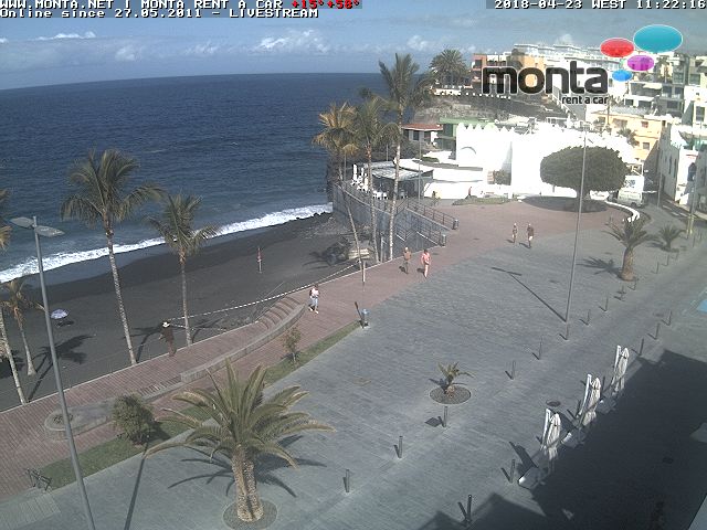 la palma cruise port webcam